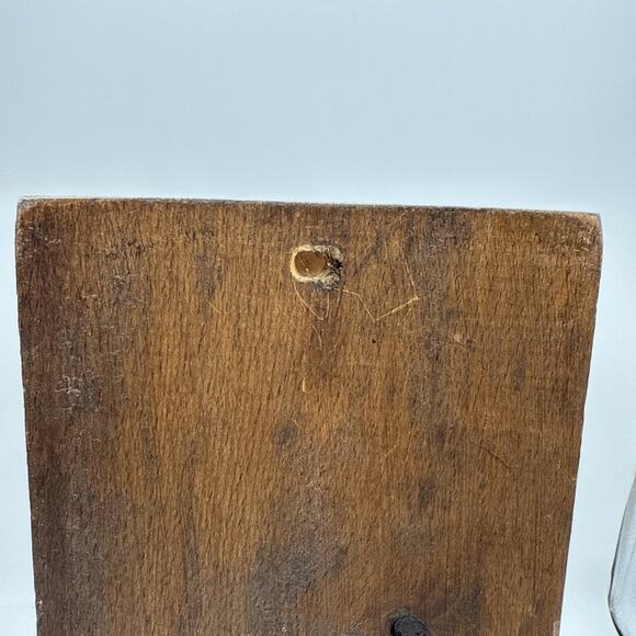 Pair 14” Vintage Wooden Cookie Molds German Dutch Carved Wood Wall Decor Kitchen - Picture 10 of 15